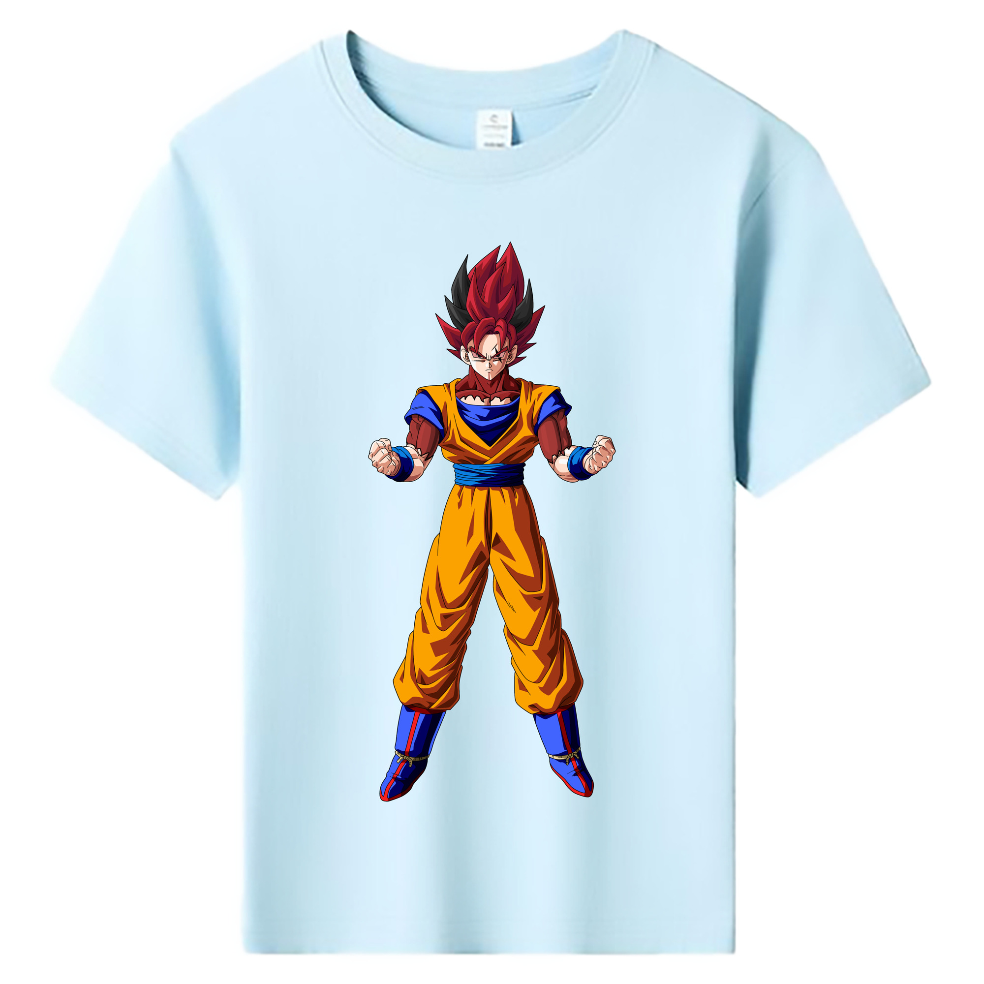 （画像用） ドラゴンボール 孫悟空（そん ごくう）Son Goku カカロット DRAGON BALL Kakarotto 綿100％キッズTシャツ（フロントプリント）